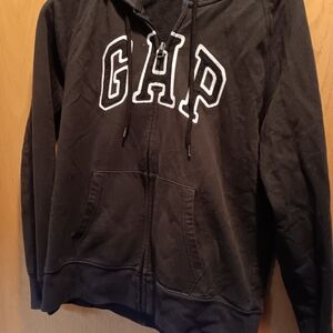 Wimens Size Large, GAP Black Hoodie